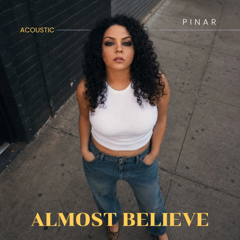 PINAR — Almost Believe (Acoustic) official cover artwork